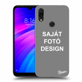 Szilikon tok erre a típusra Xiaomi Redmi 7 - Saját fotó/motívum