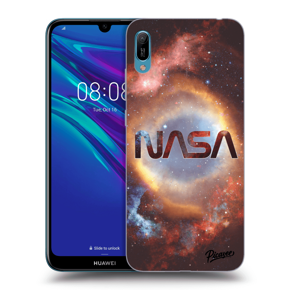Picasee átlátszó szilikon tok az alábbi mobiltelefonokra Huawei Y6 2019 - Nebula
