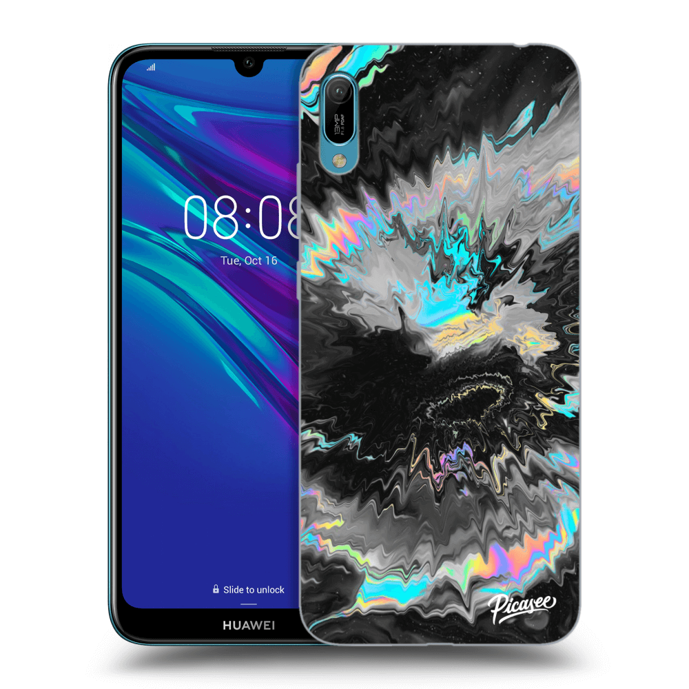 Picasee fekete szilikon tok az alábbi mobiltelefonokra Huawei Y6 2019 - Magnetic