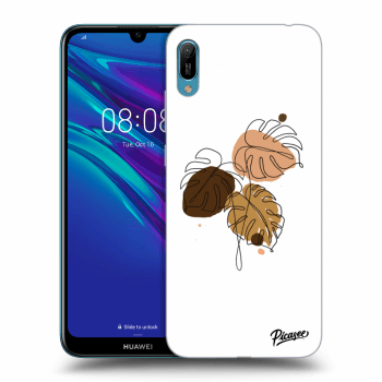 Picasee fekete szilikon tok az alábbi mobiltelefonokra Huawei Y6 2019 - Monstera