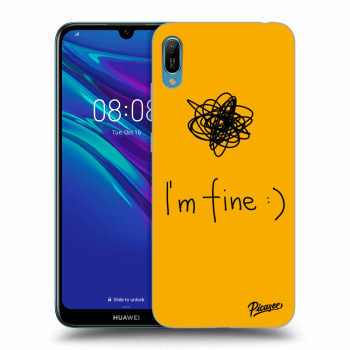 Szilikon tok erre a típusra Huawei Y6 2019 - I am fine
