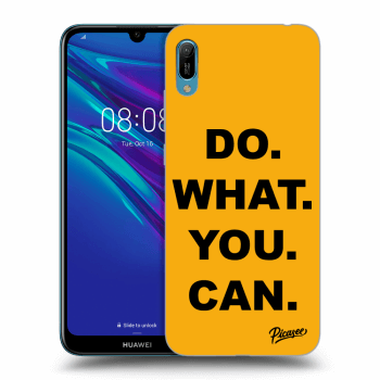Picasee átlátszó szilikon tok az alábbi mobiltelefonokra Huawei Y6 2019 - Do What You Can
