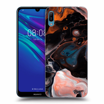 Picasee fekete szilikon tok az alábbi mobiltelefonokra Huawei Y6 2019 - Cream