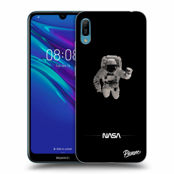 Picasee átlátszó szilikon tok az alábbi mobiltelefonokra Huawei Y6 2019 - Astronaut Minimal
