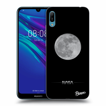 Picasee fekete szilikon tok az alábbi mobiltelefonokra Huawei Y6 2019 - Moon Minimal