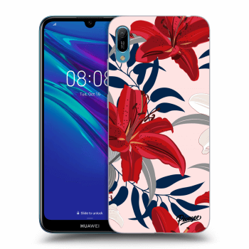 Tok az alábbi mobiltelefonokra Huawei Y6 2019 - Red Lily
