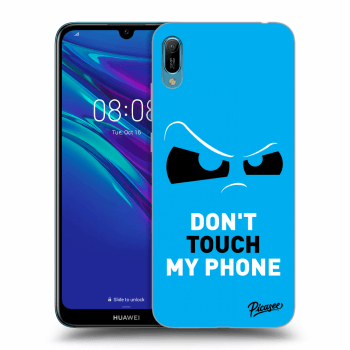 Szilikon tok erre a típusra Huawei Y6 2019 - Cloudy Eye - Blue