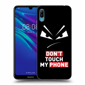 Szilikon tok erre a típusra Huawei Y6 2019 - Evil Eye - Transparent