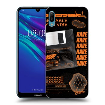 Picasee fekete szilikon tok az alábbi mobiltelefonokra Huawei Y6 2019 - RAVE