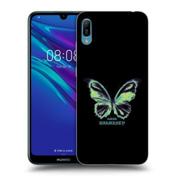 Picasee fekete szilikon tok az alábbi mobiltelefonokra Huawei Y6 2019 - Diamanty Blue