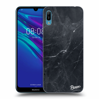 Szilikon tok erre a típusra Huawei Y6 2019 - Black marble