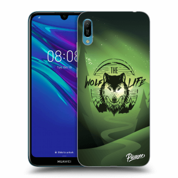 Picasee átlátszó szilikon tok az alábbi mobiltelefonokra Huawei Y6 2019 - Wolf life