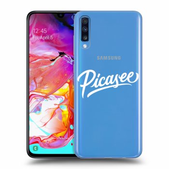 Picasee átlátszó szilikon tok az alábbi mobiltelefonokra Samsung Galaxy A70 A705F - Picasee - White