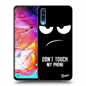 Szilikon tok erre a típusra Samsung Galaxy A70 A705F - Don't Touch My Phone