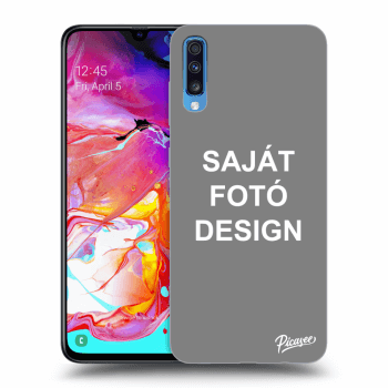 Szilikon tok erre a típusra Samsung Galaxy A70 A705F - Saját fotó/motívum