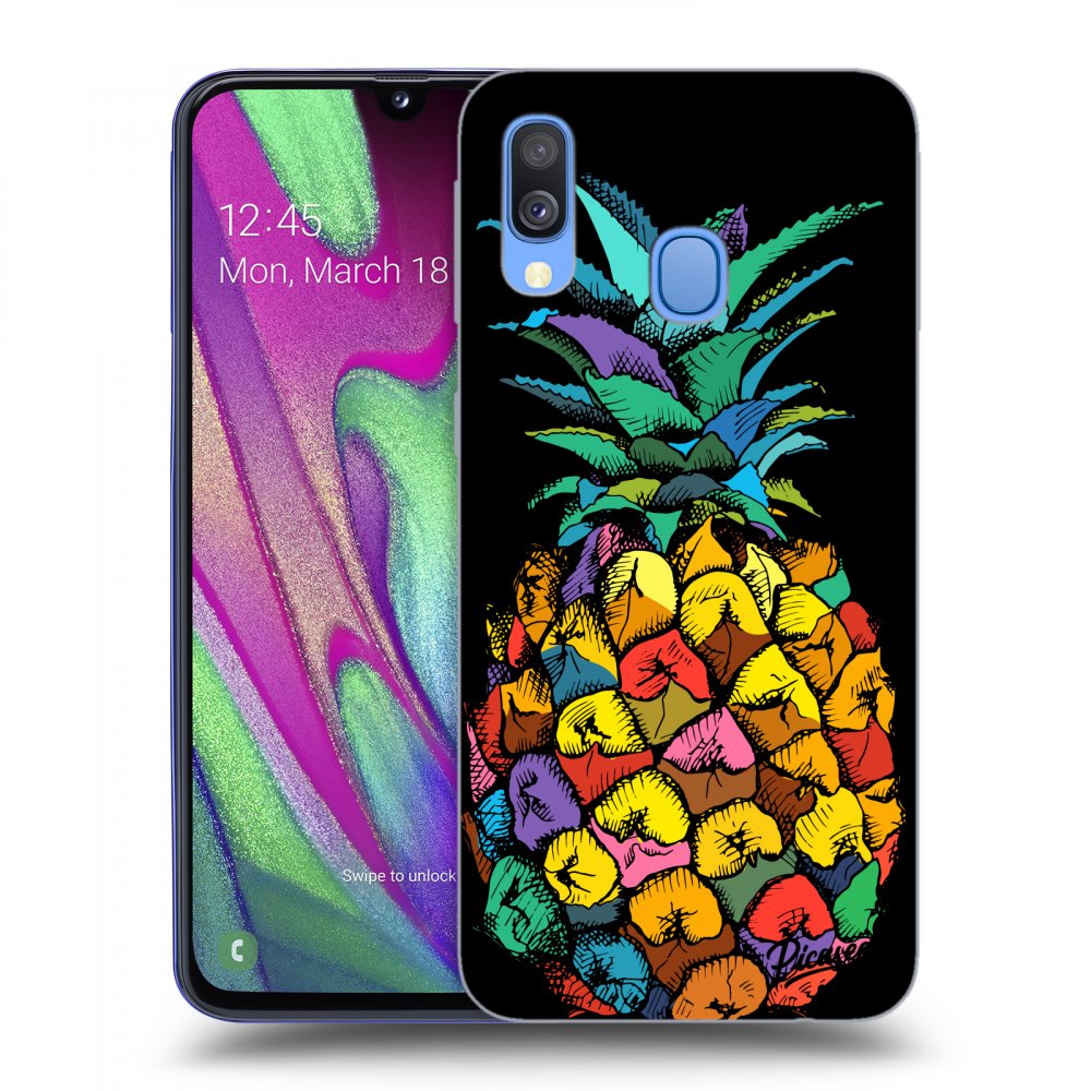 Picasee ULTIMATE CASE Samsung Galaxy A40 A405F - készülékre - Pineapple