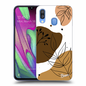 Szilikon tok erre a típusra Samsung Galaxy A40 A405F - Boho style