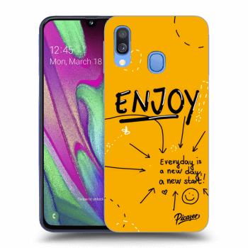 Szilikon tok erre a típusra Samsung Galaxy A40 A405F - Enjoy