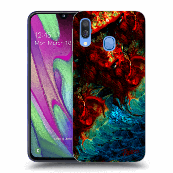 Szilikon tok erre a típusra Samsung Galaxy A40 A405F - Universe