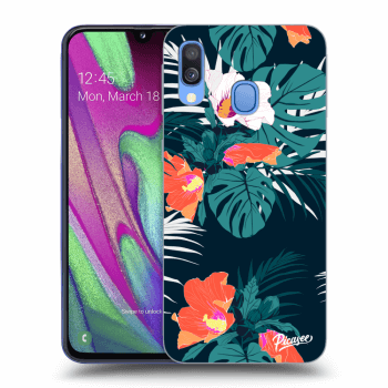 Szilikon tok erre a típusra Samsung Galaxy A40 A405F - Monstera Color