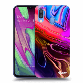 Szilikon tok erre a típusra Samsung Galaxy A40 A405F - Electric