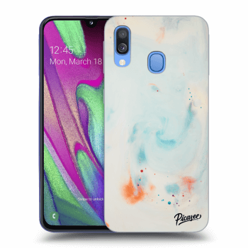 Szilikon tok erre a típusra Samsung Galaxy A40 A405F - Splash