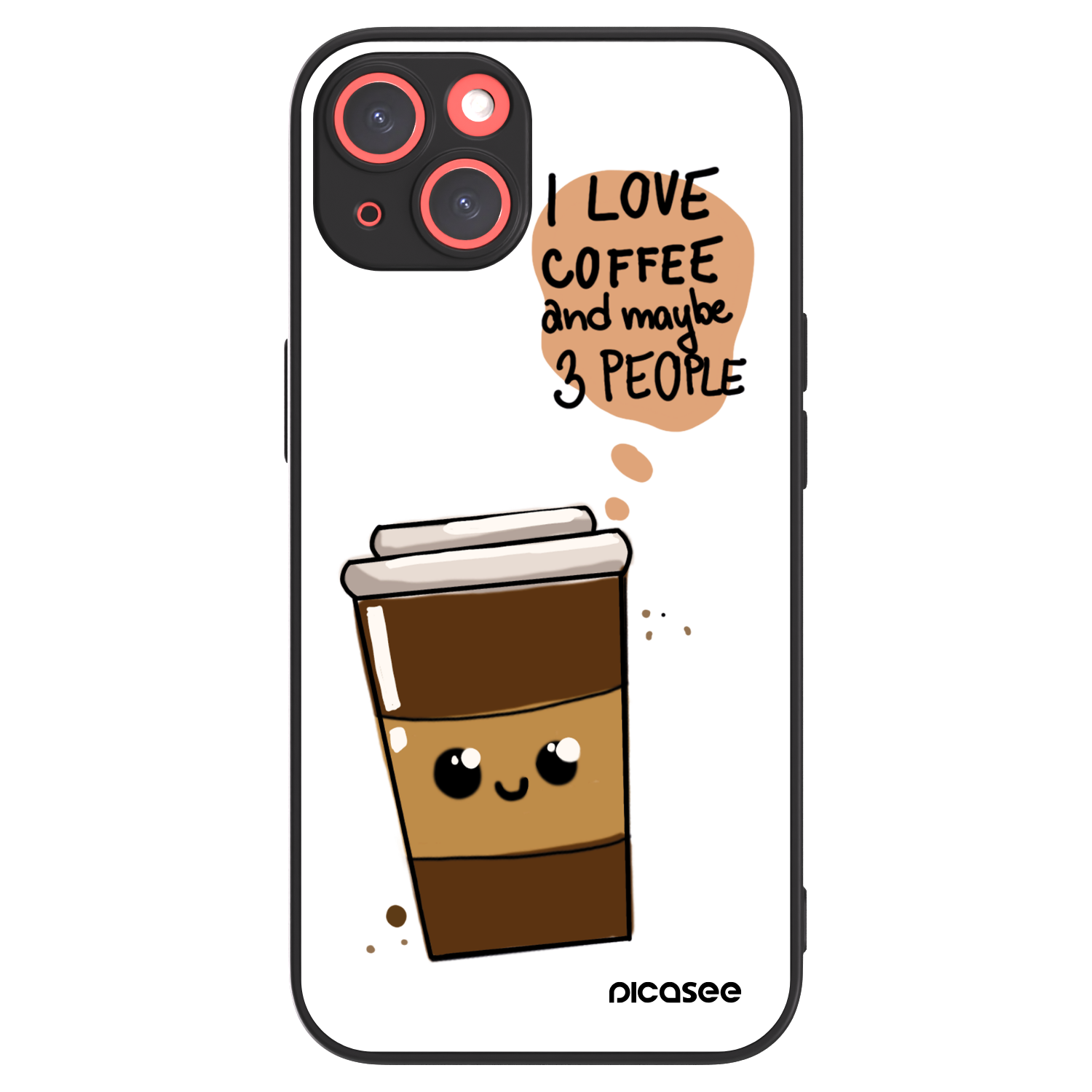 Picasee ULTIMATE CASE Apple iPhone 13 - készülékre - Cute coffee
