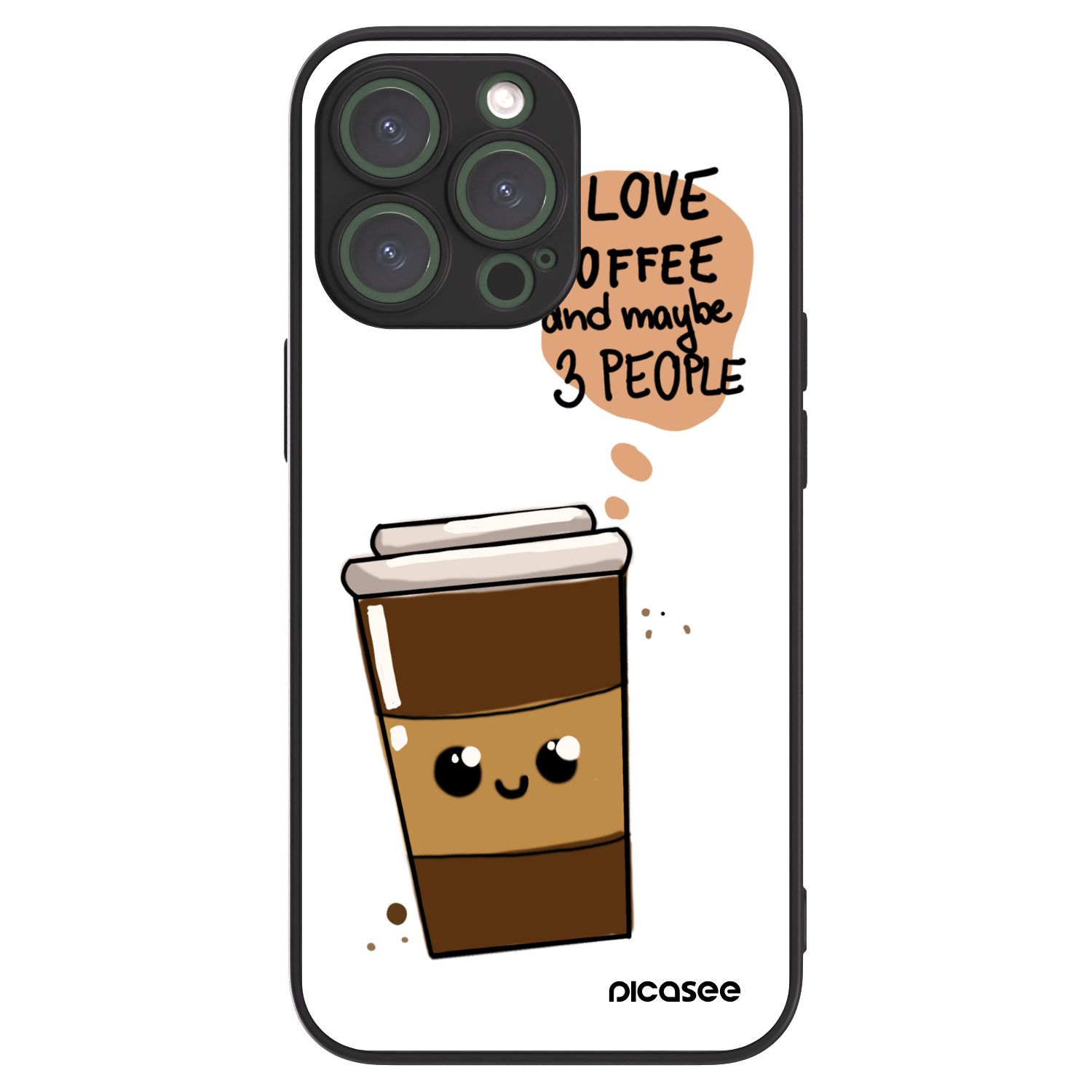 Picasee ULTIMATE CASE Apple iPhone 13 Pro - készülékre - Cute coffee