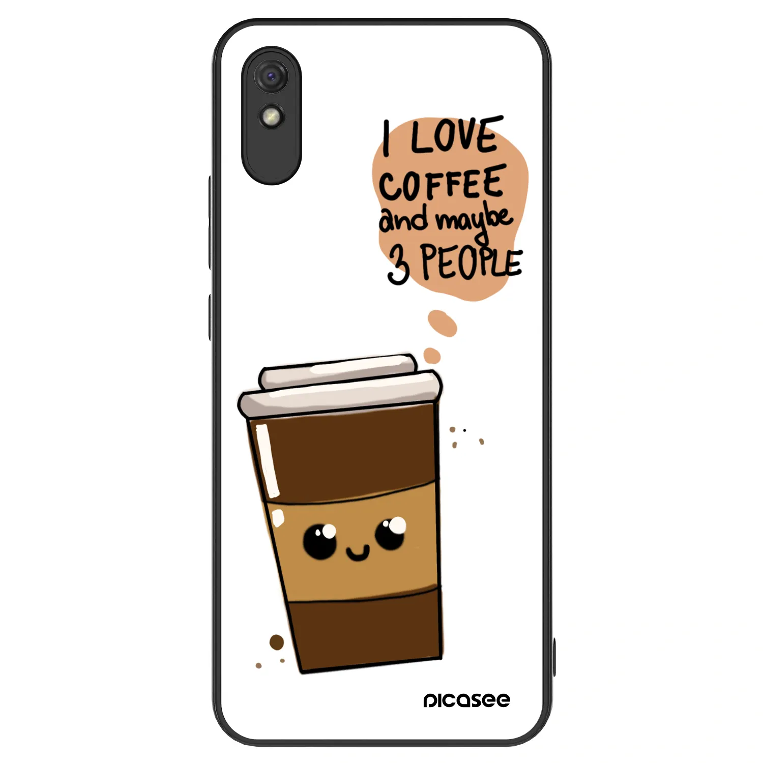 Picasee ULTIMATE CASE Xiaomi Redmi 9AT - készülékre - Cute coffee