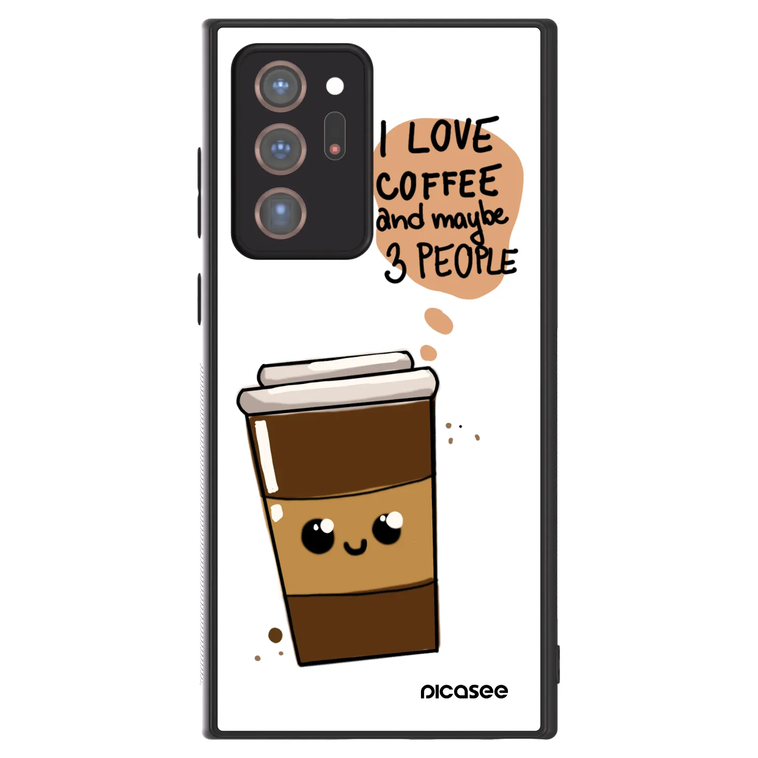 Picasee ULTIMATE CASE Samsung Galaxy Note 20 Ultra - készülékre - Cute coffee