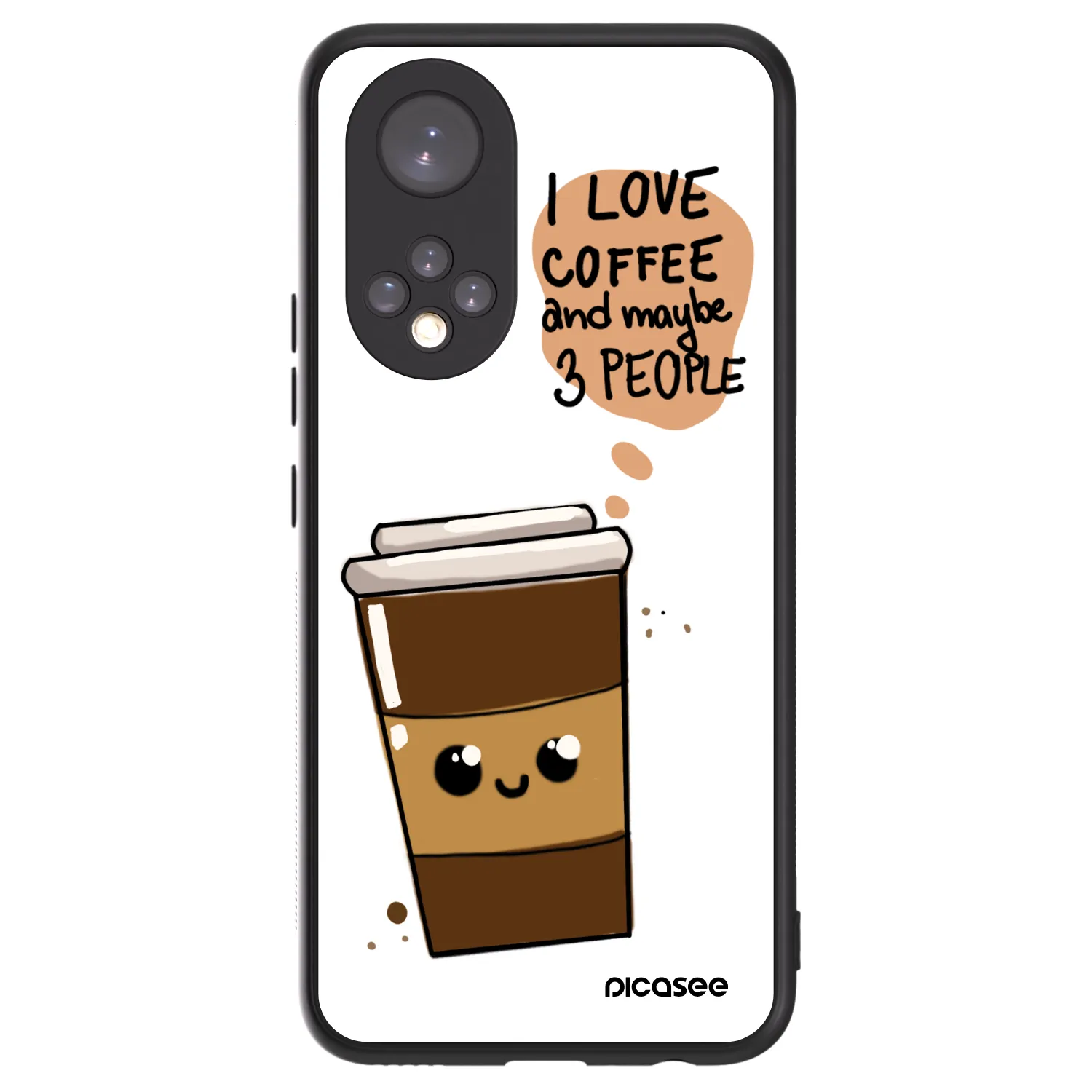 Picasee ULTIMATE CASE Honor 50 5G - készülékre - Cute coffee