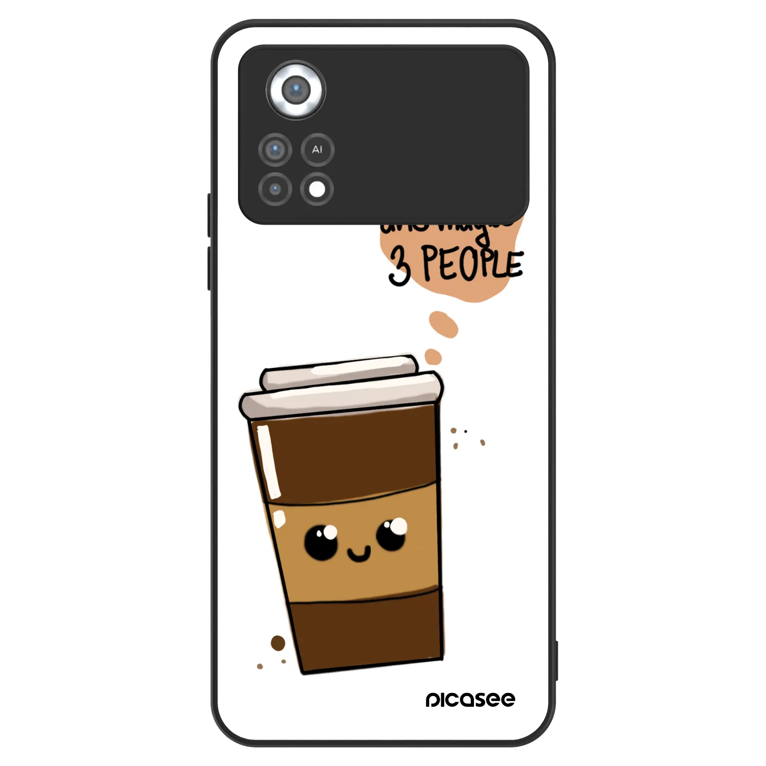 Picasee ULTIMATE CASE Xiaomi Poco X4 Pro 5G - készülékre - Cute coffee