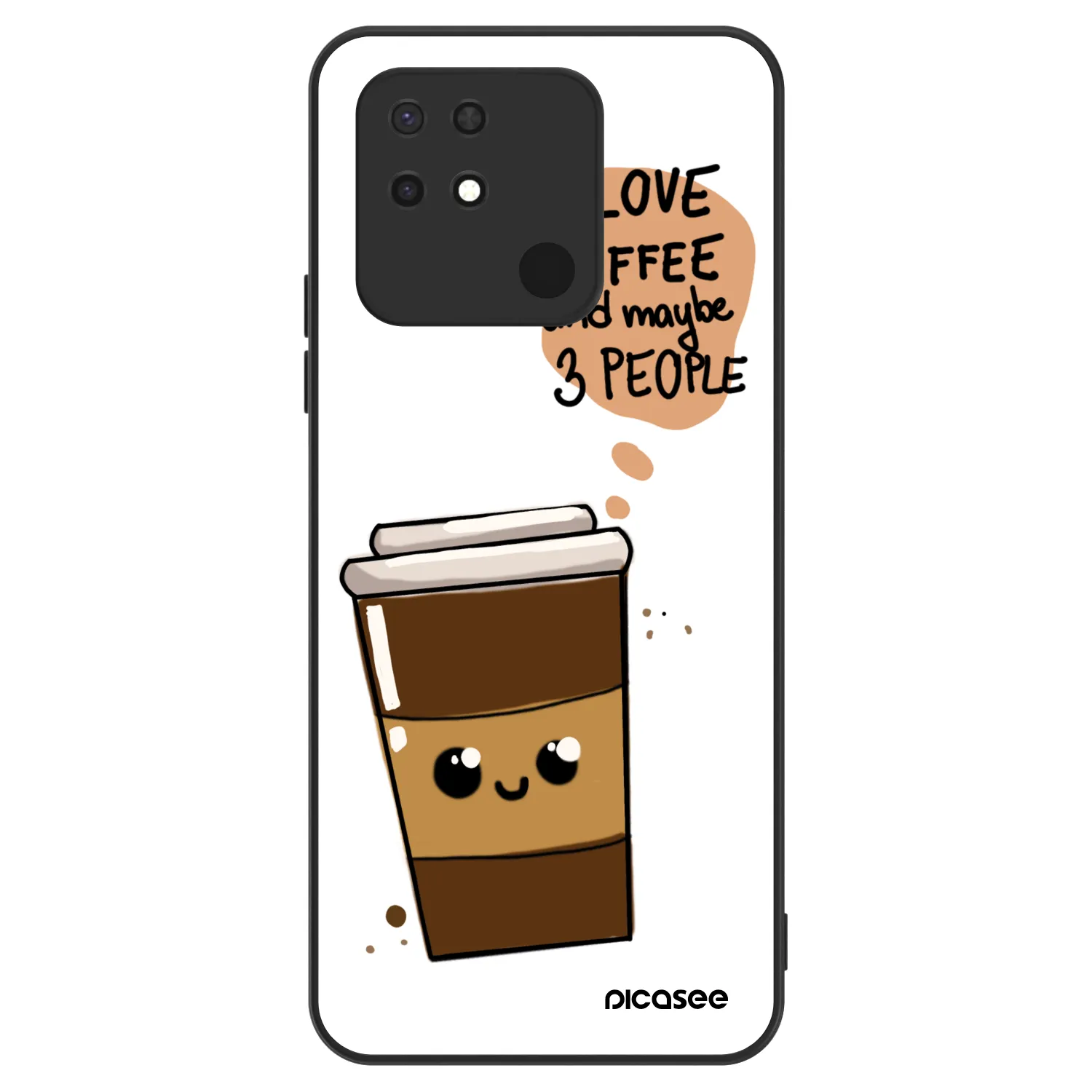 Picasee ULTIMATE CASE Xiaomi Redmi 10C - készülékre - Cute coffee