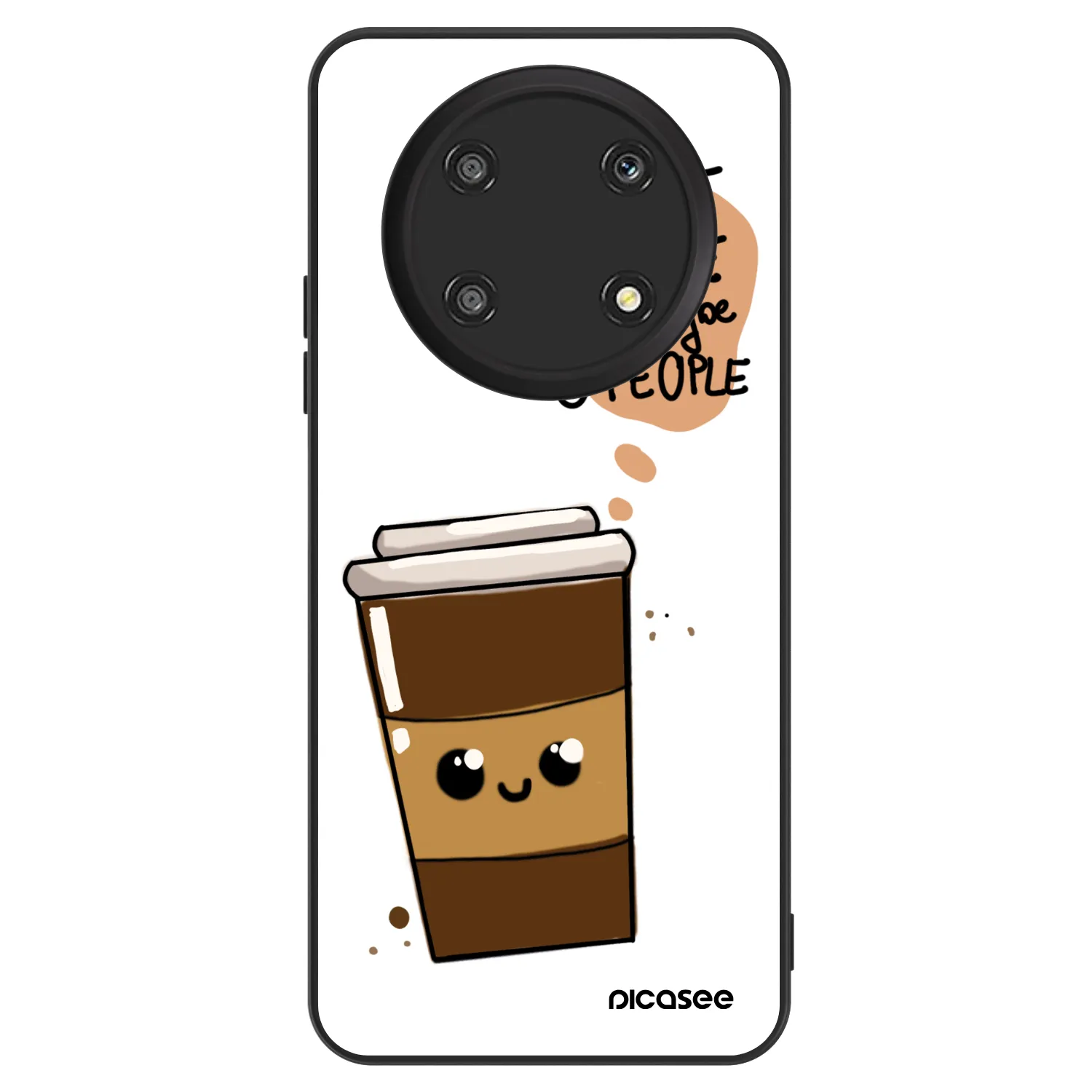 Picasee ULTIMATE CASE Honor Magic4 Lite 5G - készülékre - Cute coffee