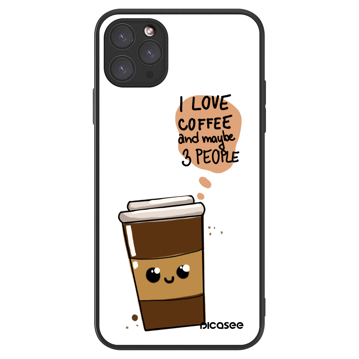 Picasee ULTIMATE CASE MagSafe Apple iPhone 11 Pro Max - készülékre - Cute coffee