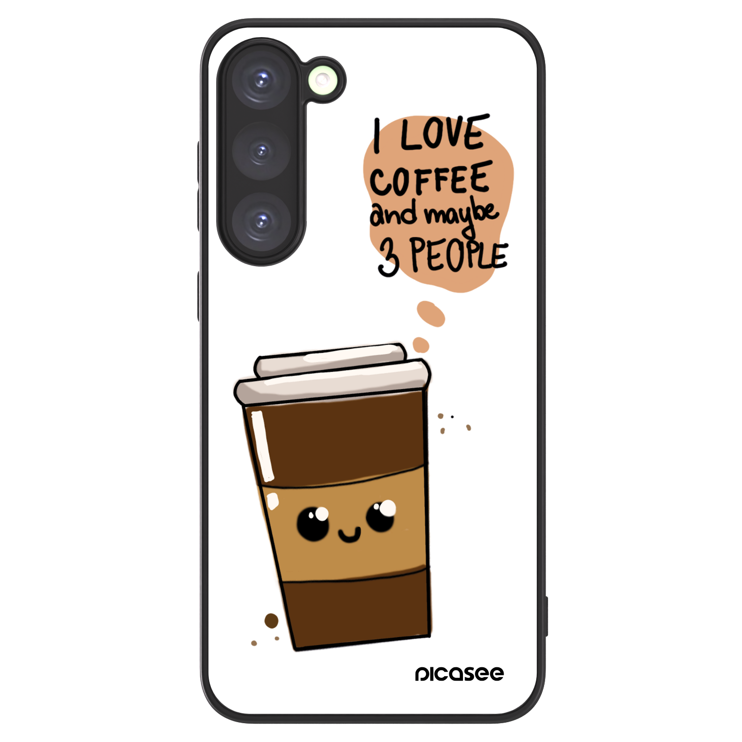 Picasee ULTIMATE CASE Samsung Galaxy S23+ 5G - készülékre - Cute coffee