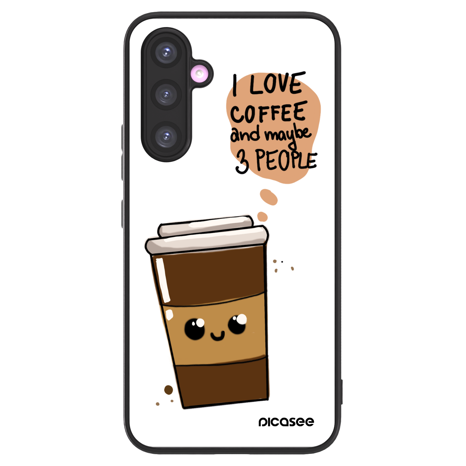 Picasee ULTIMATE CASE Samsung Galaxy A54 5G A546B - készülékre - Cute coffee