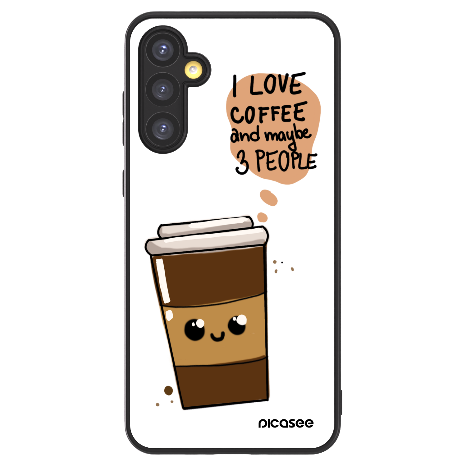 Picasee ULTIMATE CASE Samsung Galaxy A34 5G A346B - készülékre - Cute coffee