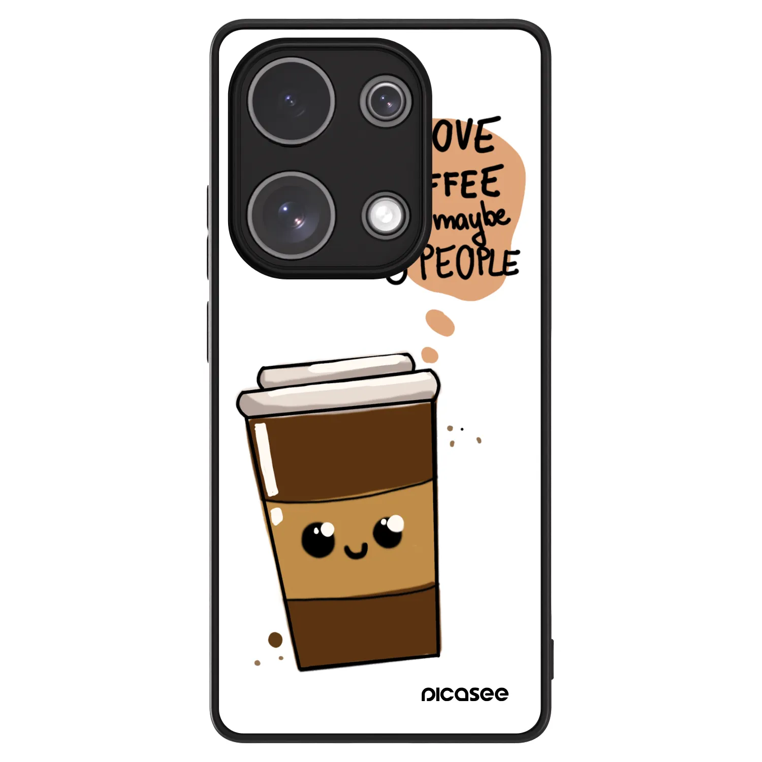 Picasee ULTIMATE CASE Xiaomi Redmi Note 13 Pro 4G - készülékre - Cute coffee