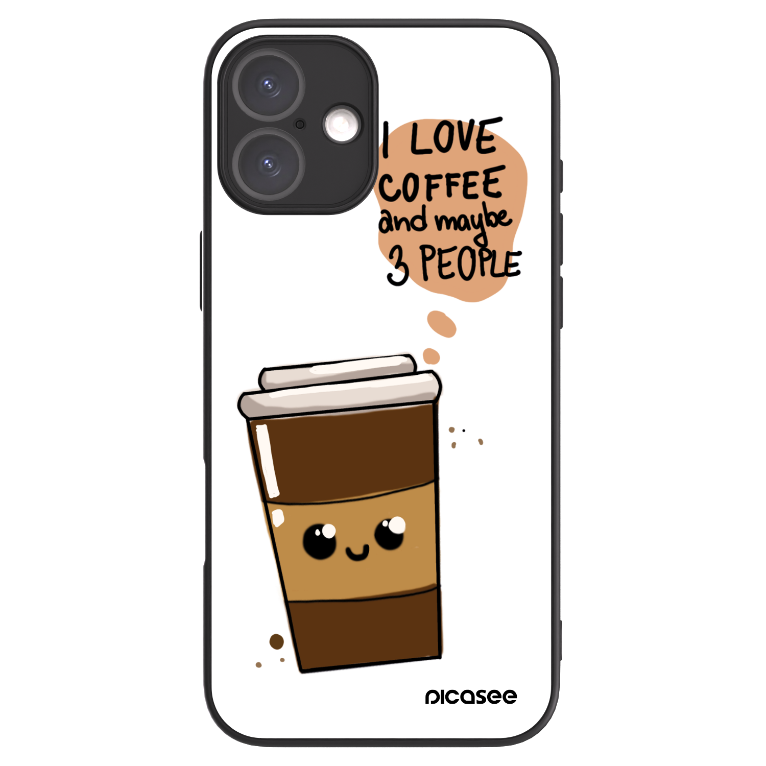 Picasee ULTIMATE CASE Apple iPhone 16 Plus - készülékre - Cute coffee