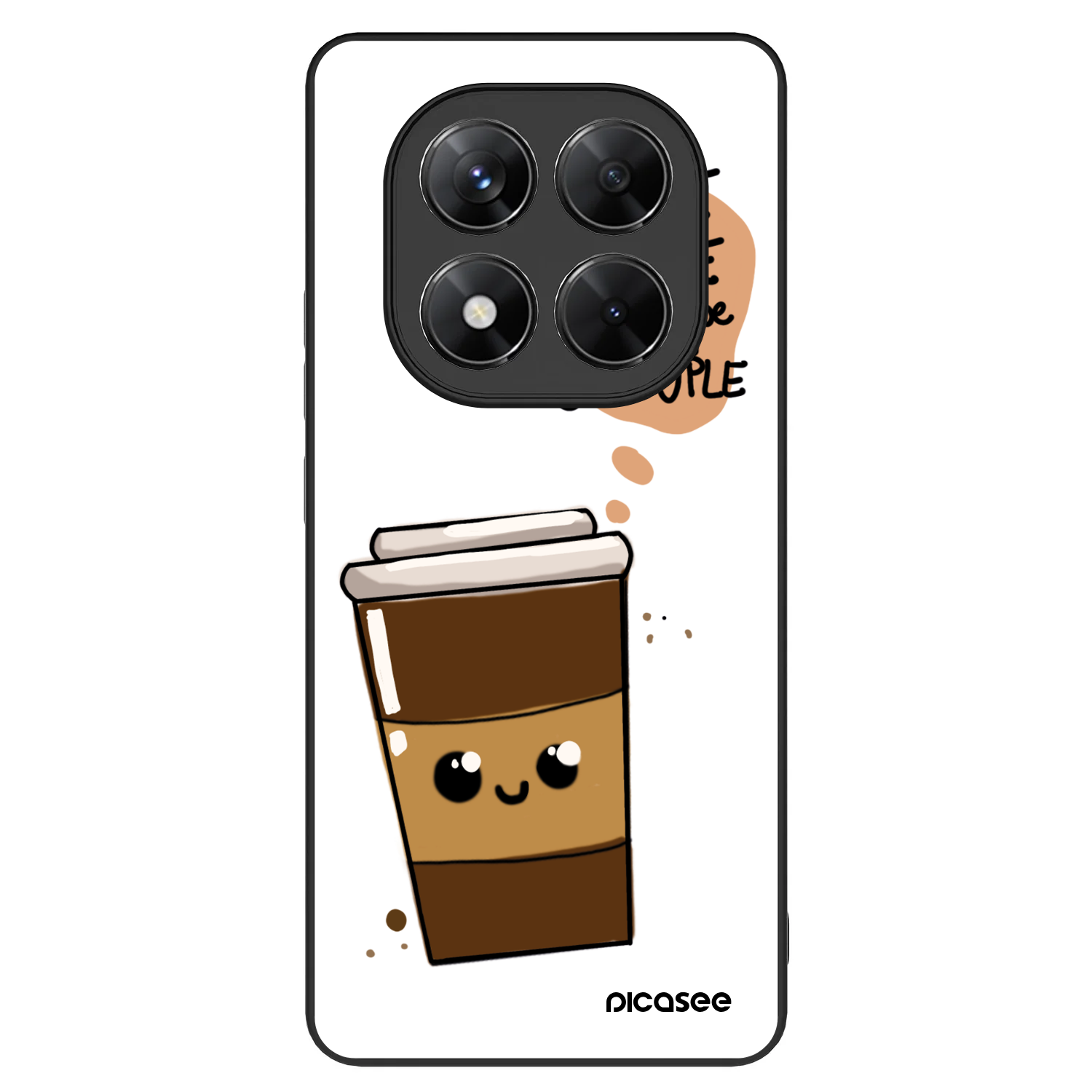 Picasee ULTIMATE CASE Xiaomi Redmi Note 14 Pro 5G - készülékre - Cute coffee