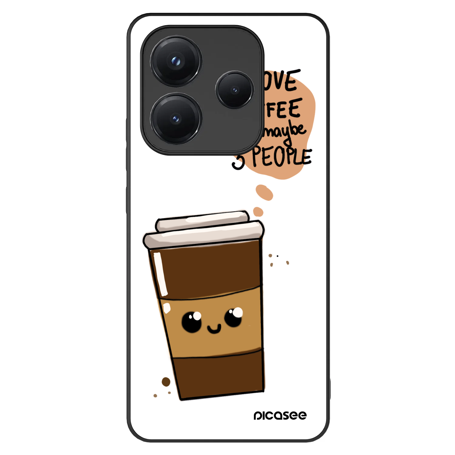 Picasee ULTIMATE CASE Xiaomi Redmi Note 14 5G - készülékre - Cute coffee