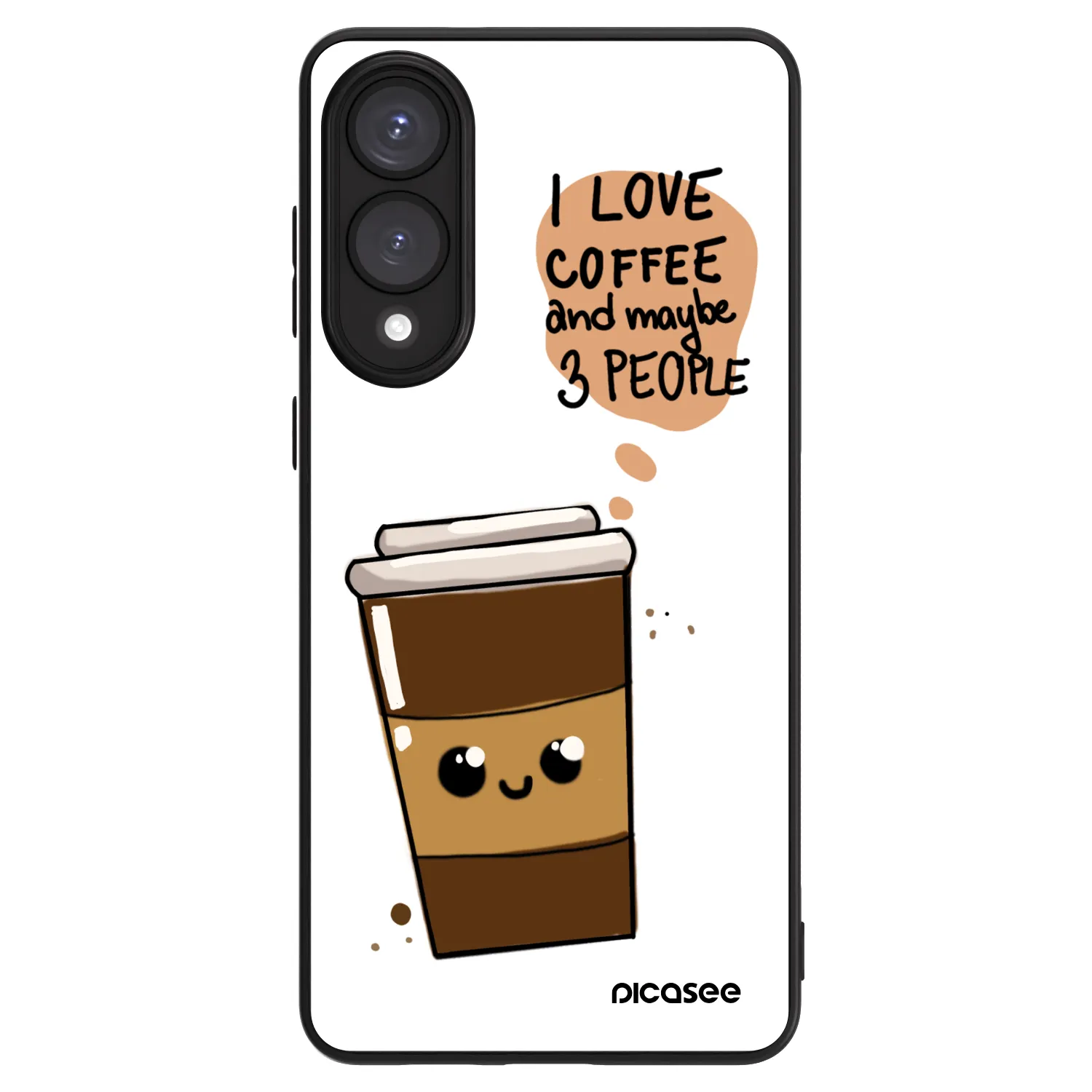 Picasee ULTIMATE CASE PowerShare Samsung Galaxy S25 Edge 5G - készülékre - Cute coffee