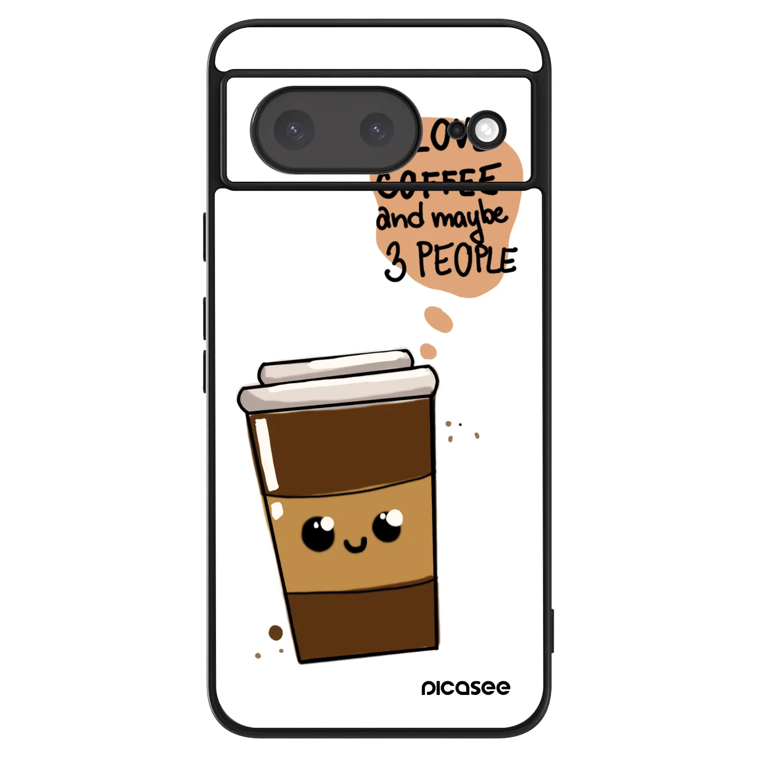 Picasee ULTIMATE CASE Google Pixel 8a - készülékre - Cute coffee
