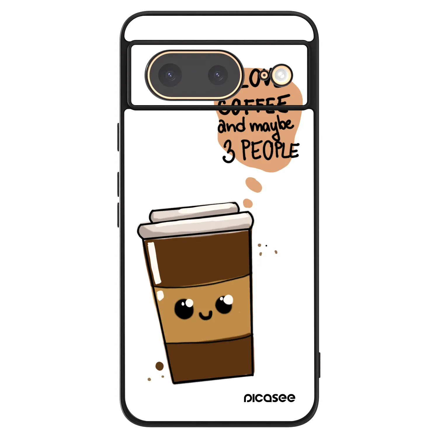 Picasee ULTIMATE CASE Google Pixel 8 - készülékre - Cute coffee