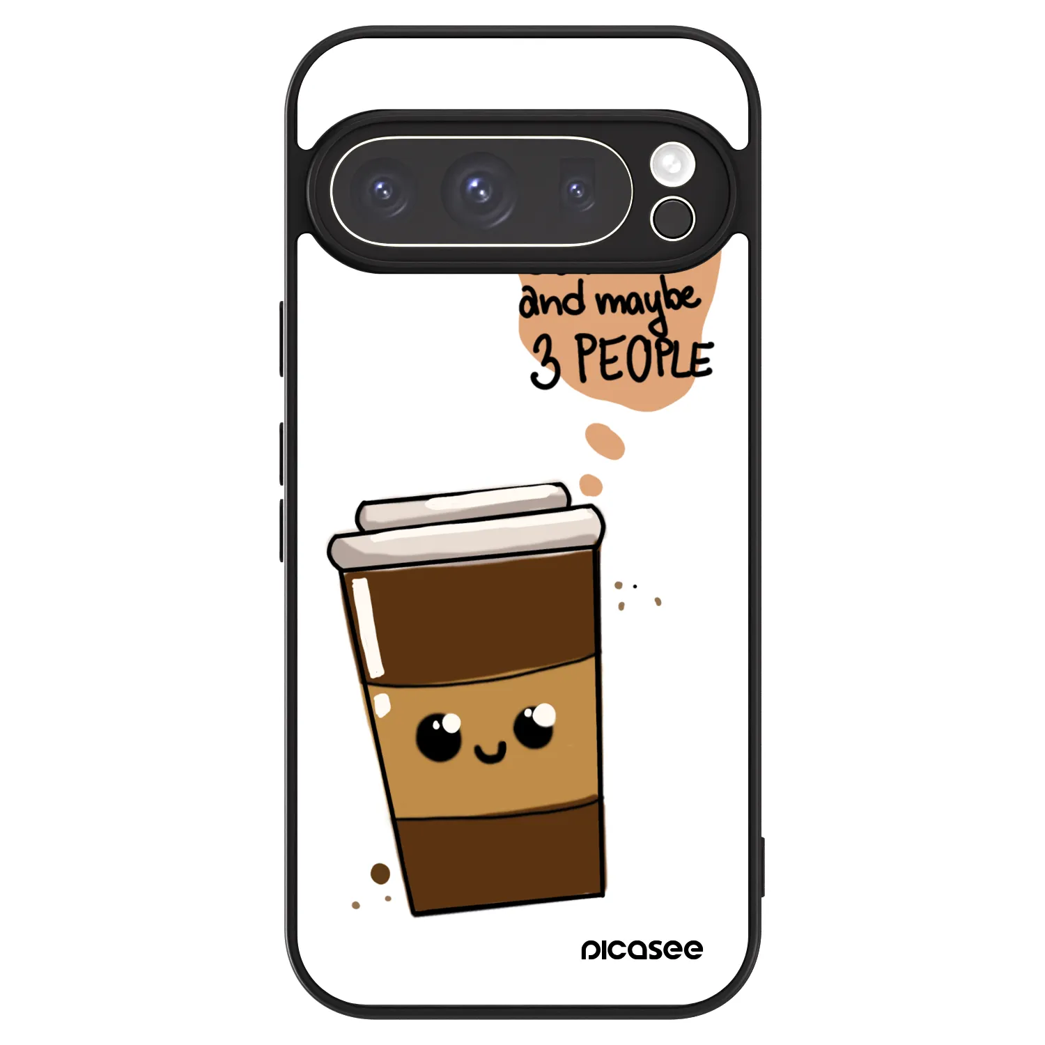 Picasee ULTIMATE CASE Google Pixel 9 Pro - készülékre - Cute coffee