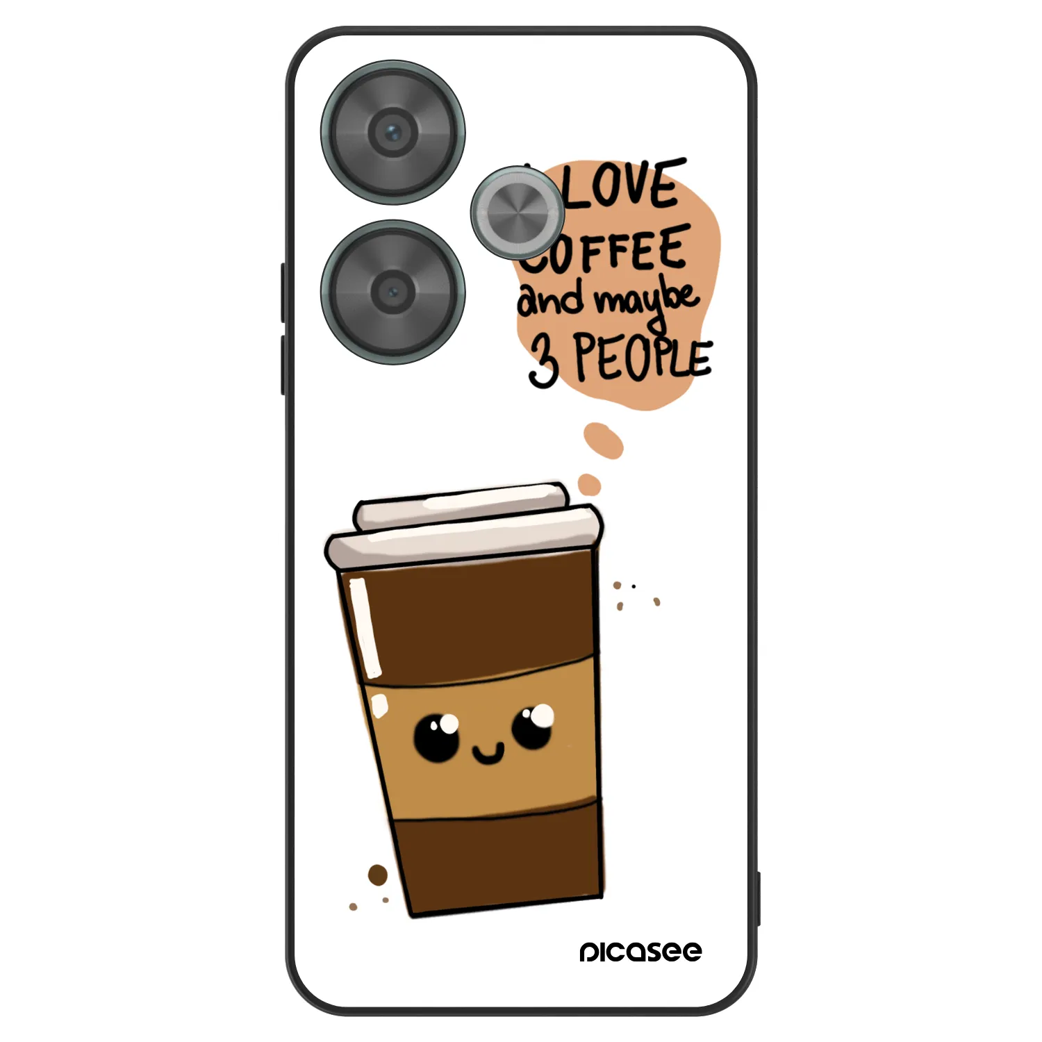 Picasee ULTIMATE CASE Xiaomi Poco F6 - készülékre - Cute coffee
