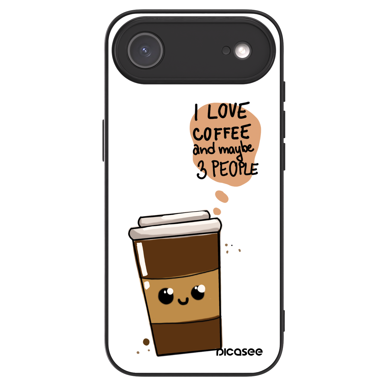Picasee ULTIMATE CASE MagSafe Apple iPhone Air - készülékre - Cute coffee