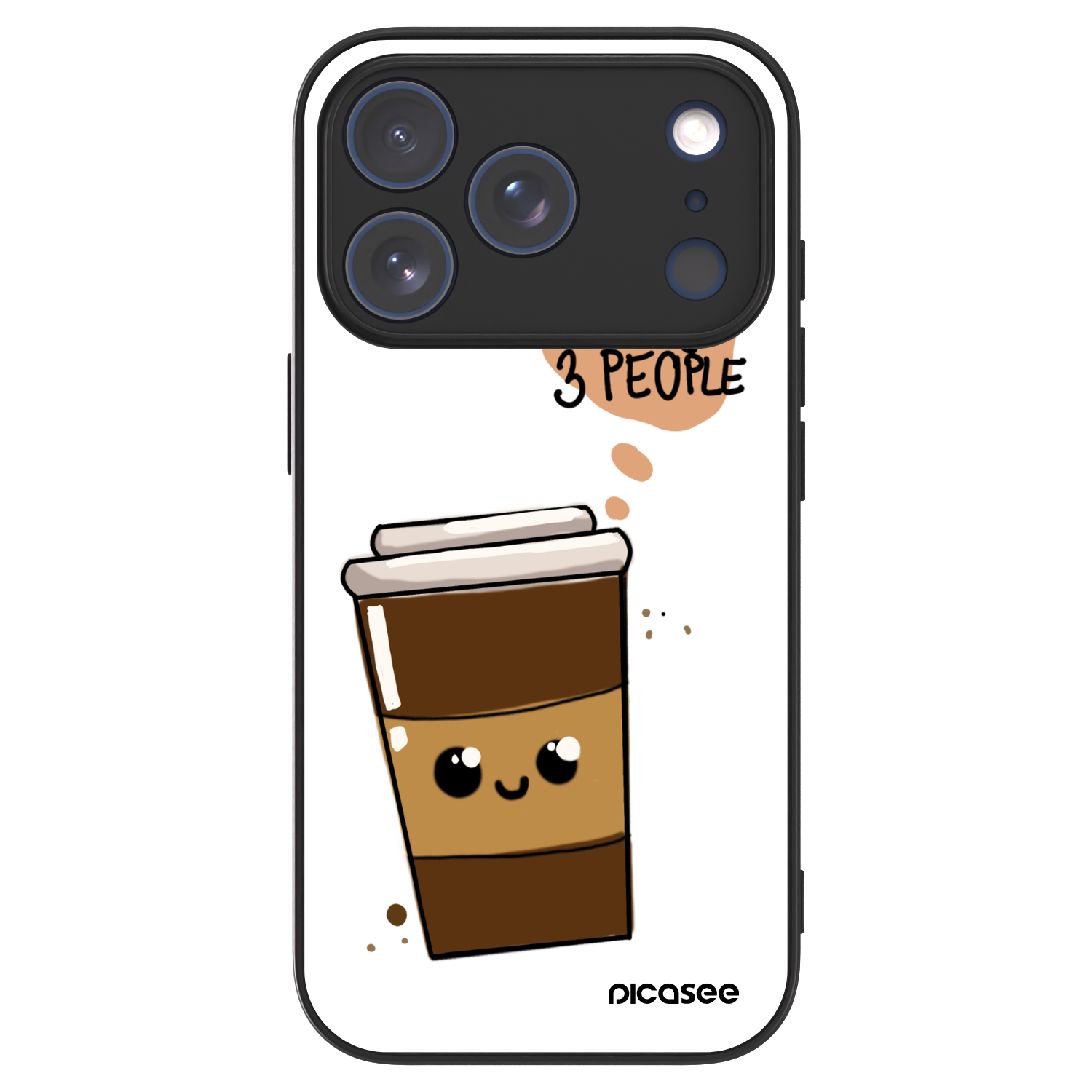 Picasee ULTIMATE CASE Apple iPhone 17 Pro - készülékre - Cute coffee