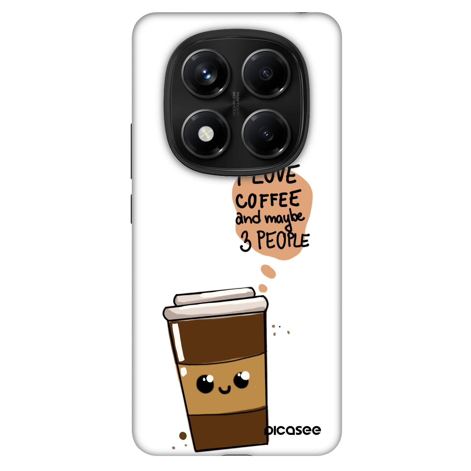 Picasee Fashion Case Xiaomi Redmi Note 14 Pro 5G - Cute coffee